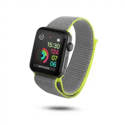 Unotec Correa Velcro para Apple Watch 42/44mm Amarilla