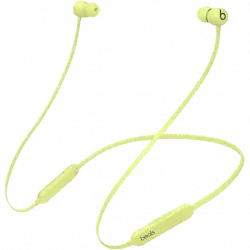 Auriculares inalámbricos - Beats Flex Chip Apple W1, magnéticos, Bluetooth, 12h de Autonomía, Amarillo