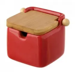 Azucarero Rojo Cerámica