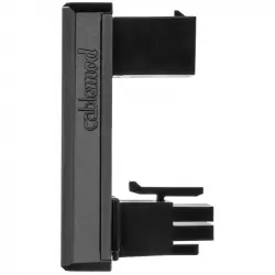 CableMod Adaptador 12VHPWR de 16 Pines Hembra a Macho con Conector de 180º Variante A Negro