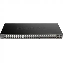 D-Link DGS-1250-52X Switch PoE 48 Puertos Gigabit + 4 Puertos SPF