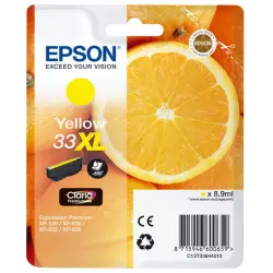 Epson Claria Premium 33 Cartucho de Tinta C13T33644010 XL Amarillo