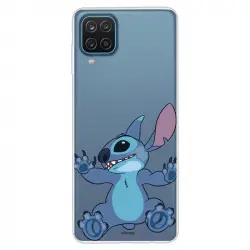 Funda Oficial de Disney Stitch Trepando Lilo & Stitch para Samsung Galaxy A12