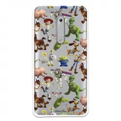 Funda Oficial Disney Toy Story Siluetas Transparente - Toy Story Para Nokia 5