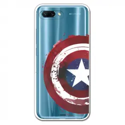 Funda Oficial Escudo Capitan America Para Huawei Honor 10
