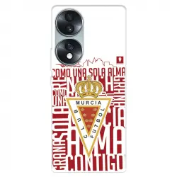 Funda Para Honor 70 Del Real Murcia Escudo Fondo Blanco - Licencia Oficial Real Murcia