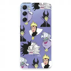 Funda Para Samsung Galaxy A34 5g Oficial De Disney Villanas Patrón - Villanas Disney