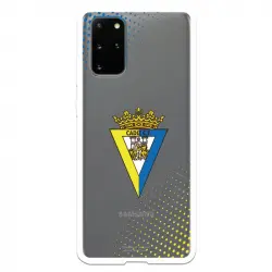 Funda para Samsung Galaxy S20 Plus del Cádiz CF Escudo Transparente Licencia Oficial