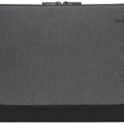 Funda - Targus Cypress EcoSmart®, Para portátiles hasta 15.6", Plástico reciclado, Gris