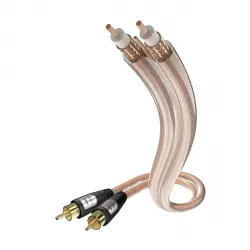 INAKUSTIK - Cable De Interconexión Star Audio Cable De 1,5 M
