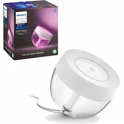 Lámpara - Philips Iris Hue White and Color Ambiance, Sobremesa, LED, 570 lx, 6500K, Blanco y Color,