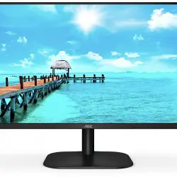 Monitor - AOC 24B2XH, 23.8" FHD, IPS, 7 ms, 75 Hz, HDMI, Modo Low Blue Light, Compatible VESA, Negro