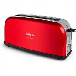 Orbegozo TOV 6200 Tostadora Vintage 850W Rojo