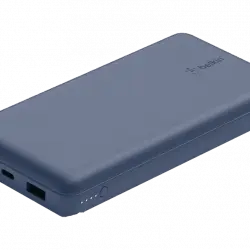 Powerbank - Belkin BPB012BTBK, 20000 mAh, USB C y A, Duración 78h, Azul