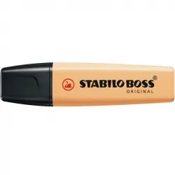 STABILO Boss Original Marcador Fluorescente Pastel Naranja Pálido