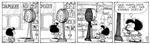 Tira imantada Mafalda - Balanza