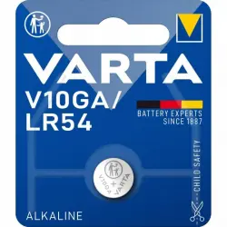 Varta Pila Alcalina de Botón V10GA LR54 1.5V
