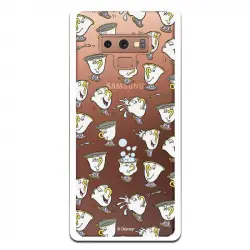 Funda Oficial Disney Chip Potts Siluetas Transparente Para Samsung Galaxy Note9