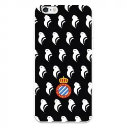 Funda Para Iphone 6 Del Rcd Espanyol Escudo Patron Fondo Negro Escudo Patron Fondo Negro - Licencia Oficial Rcd Espanyol