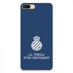 Funda Para Iphone 7 Plus Del Rcd Espanyol Escudo Fondo Azul Escudo Fondo Azul - Licencia Oficial Rcd Espanyol