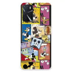 Funda para Oppo A16 Oficial de Disney Mickey Comic Clásicos Disney
