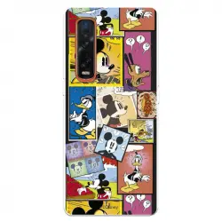 Funda Para Oppo Find X2 Pro Oficial De Disney Mickey Comic - Clásicos Disney