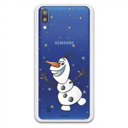Funda Para Samsung Galaxy A30 Oficial De Disney Olaf Transparente - Frozen