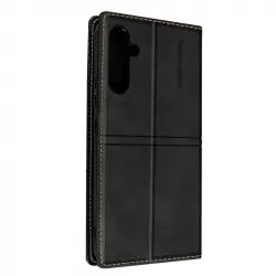 Funda Para Samsung Galaxy A34 5g Tarjetero Soporte Solapa Magnética Negro
