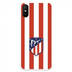 Funda Para Xiaomi Redmi 9at Del Atleti Escudo Rojiblanco - Licencia Oficial Atlético De Madrid