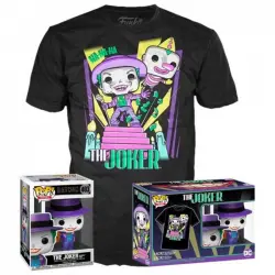 Funko Pop & Tee Dc Comics Batman The Joker 89 Figura + Camiseta Talla S