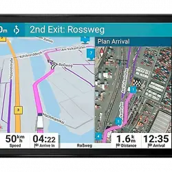 GPS - Garmin Dēzl™ LGV810, Pantalla 8" táctil, Para camión, Autonomía 2h, Negro