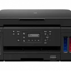 Impresora multifunción - Canon Pixma G6050 MegaTank, Inyección de tinta, 13 ppm, WiFi, Negro