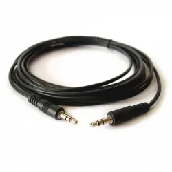 Kramer Electronics C-A35M Cable de Audio Jack 3.5mm Macho/Macho 10.7m Negro