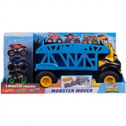 Mattel Camión de Transporte Monster Trucks Hot Wheels GGB64