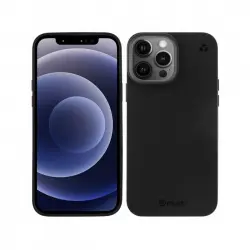 Muvit for Change Funda Recicletek Negra para iPhone 13 Mini