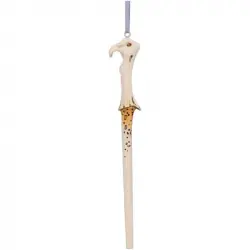 Nemesis Now Harry Potter Adorno para Colgar Varita Mágica Voldemort 15.5cm Crema