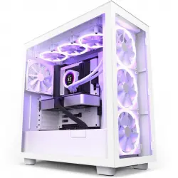 NZXT H7 Elite Cristal Templado USB 3.2 Blanca