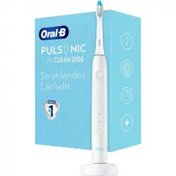 Oral-B Pulsonic Slim Clean 2000 Cepillo Eléctrico Blanco