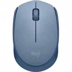 Ratón inalámbrico - Logitech M171, 1000 ppp, Ambidiestro, USB, Azul