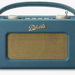 Roberts Radio - Radio Portátil Con Bluetooth Revival Uno BT Azul Turquesa