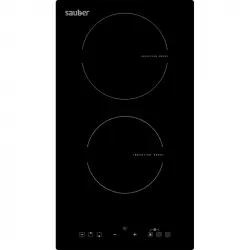 Sauber Serie 1-3500 Encimera Inducción Modular 2 Zonas Negra