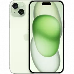 Apple iPhone 15 Plus, Verde, 256 GB, 5G, 6.7 " Pantalla Super Retina XDR, Chip A16 Bionic, iOS