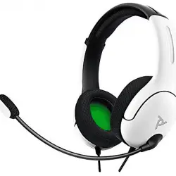 Auriculares gaming - PDP LVL40 Wired, Para Xbox One y Series X/S, Micrófono, Blanco