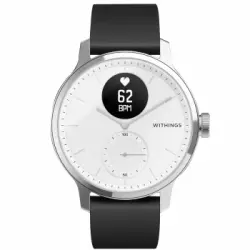 Brazalete Inteligente 42mm Híbrido Ecg Spo2 Scanwatch Withings Blanco