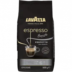 Café en grano - Lavazza Espresso Barista Perfetto, 500g, 100% arábica, Sabor a chocolate