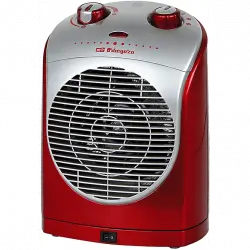 Calefactor - Orbegozo FH 5025, Potencia 2200W, Termostato regulable, 2 Niveles de calefacción