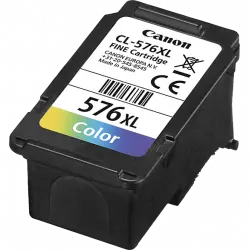 Cartucho de tinta - Canon 5442C001 XL, CL-576, 300 páginas, A4, Color