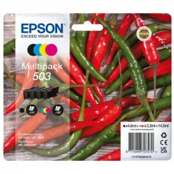 Cartuchos de Tinta Original Epson 503 MultiPack Negro/Cian/Magenta/Amarillo