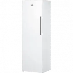 Congelador vertical - Indesit UI8 F1C W 1, 259 l, No Frost, 4 Cajones, 187.5 cm, Blanco