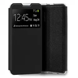 Cool Funda Flip Cover Liso Negro para Samsung Galaxy A32 4G